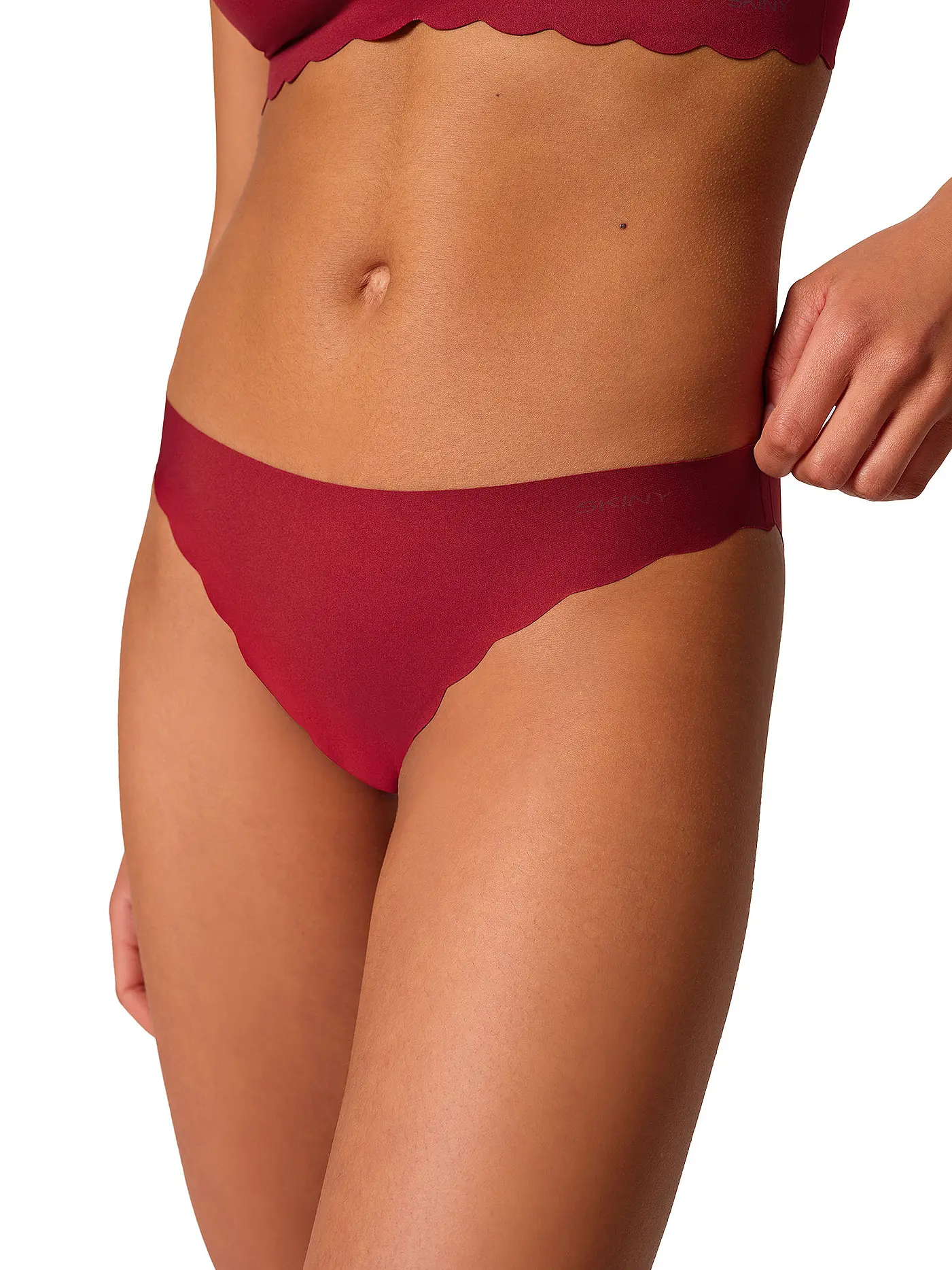 SKINY | Rio-Slip "Micro Lovers" (Schwarz) | rot