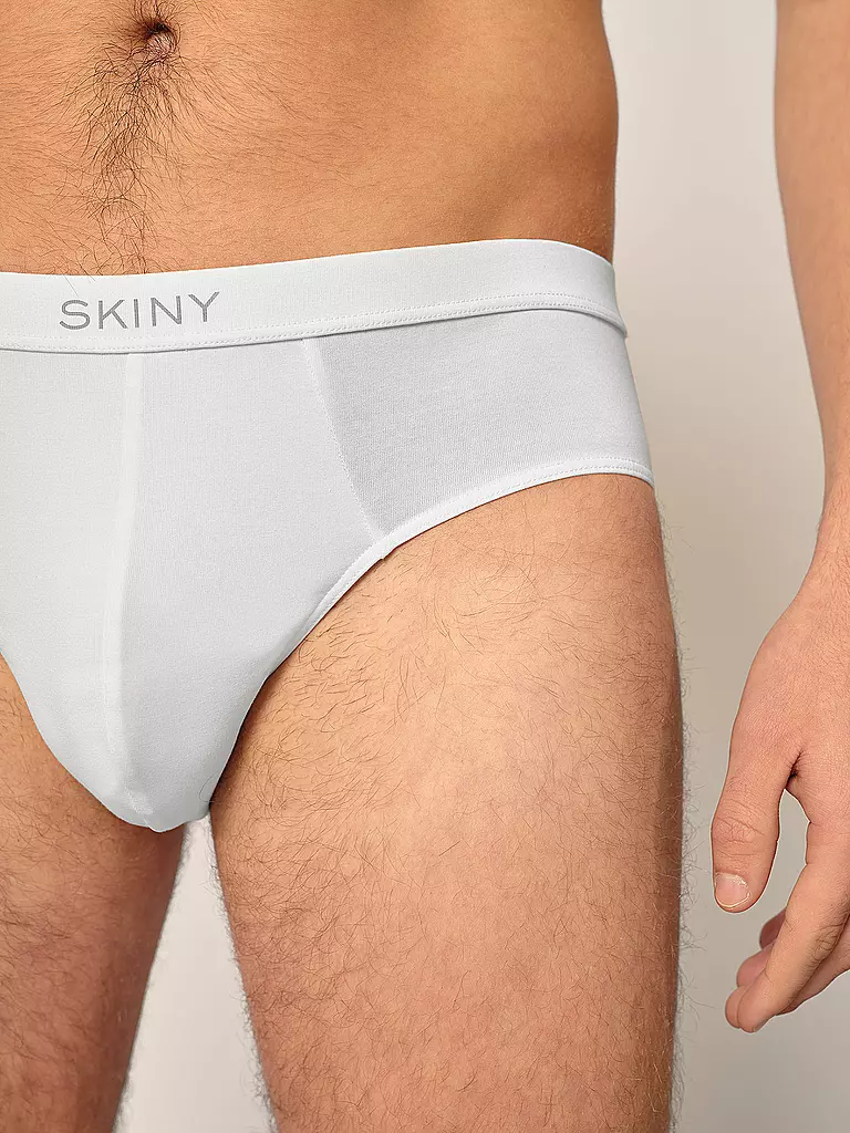 SKINY | Slip white | schwarz