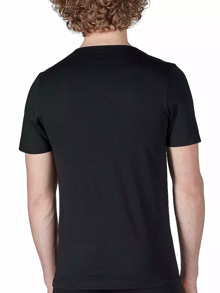 SKINY | T-Shirt 2-er Pkg. Black | schwarz