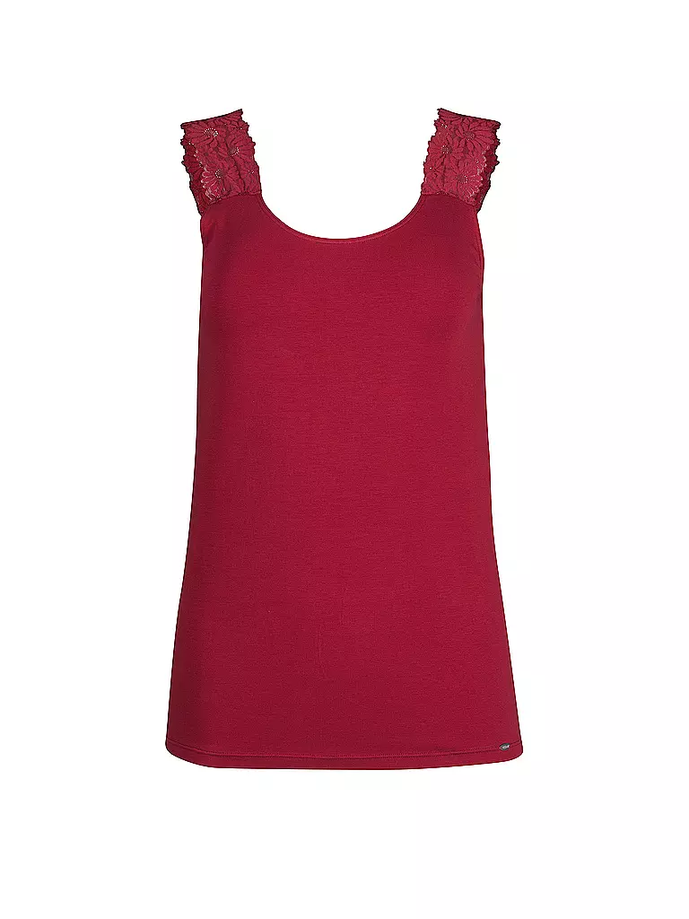 SKINY | Tanktop EVERY DAY IN COTTON | rot