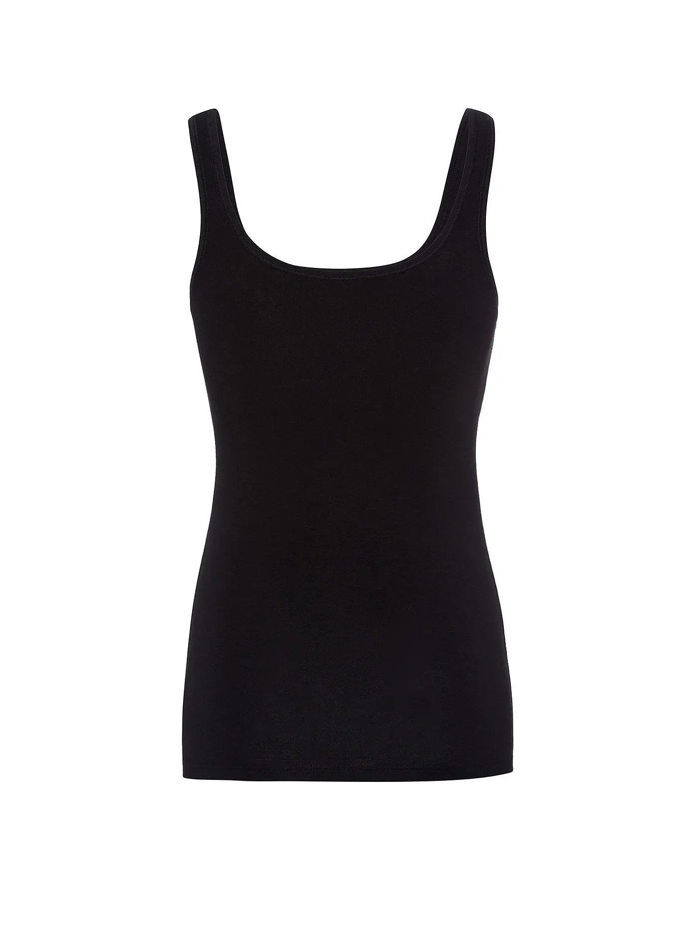 SKINY | Top 2-er Pkg. "Advantage Cotton" (Schwarz) | schwarz