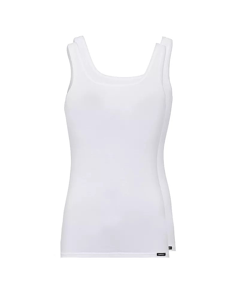 SKINY | Top 2-er Pkg. "Advantage Cotton" (Weiss) | weiss