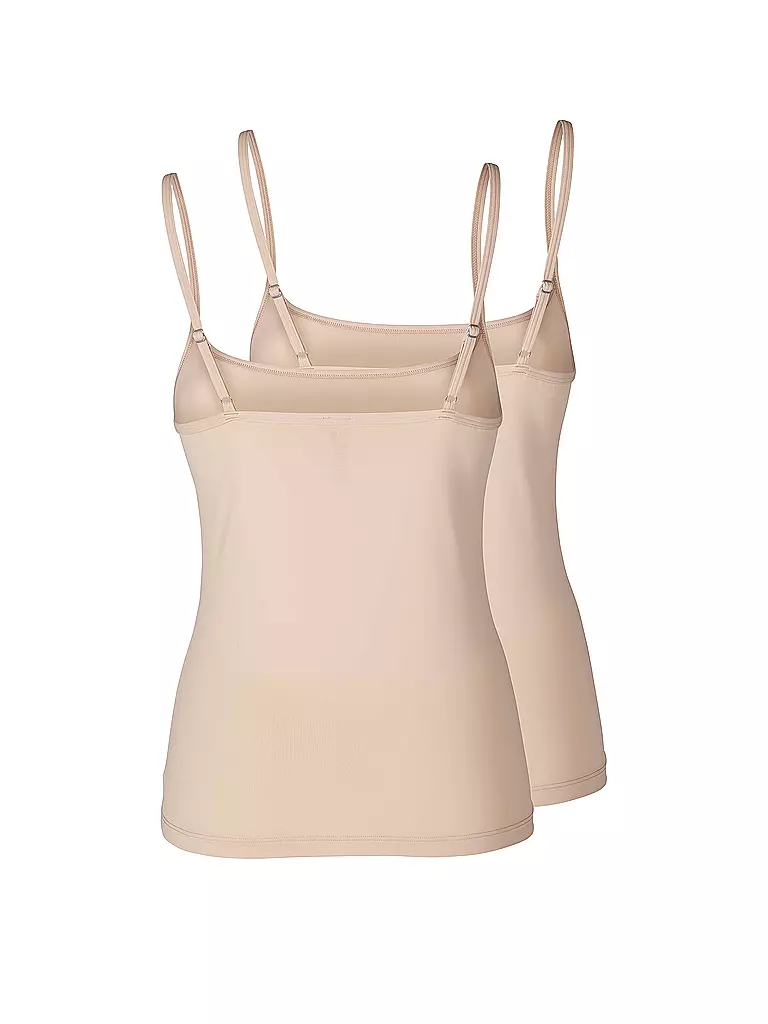 SKINY | Top 2-er Pkg. "Micro Lovers" (Beige) | beige