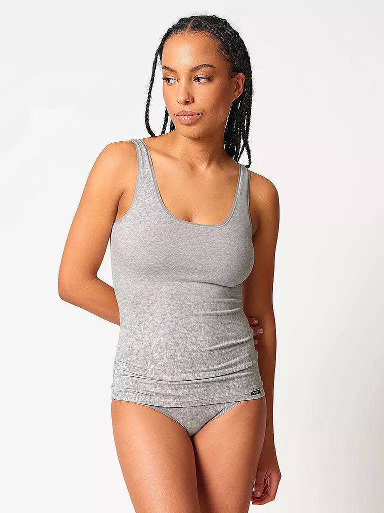 SKINY | Top 2er Pkg. zephyr melange selection | rosa