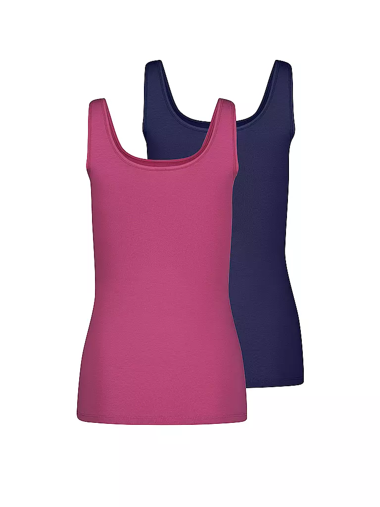 SKINY | Top 2er Pkg. | hellblau