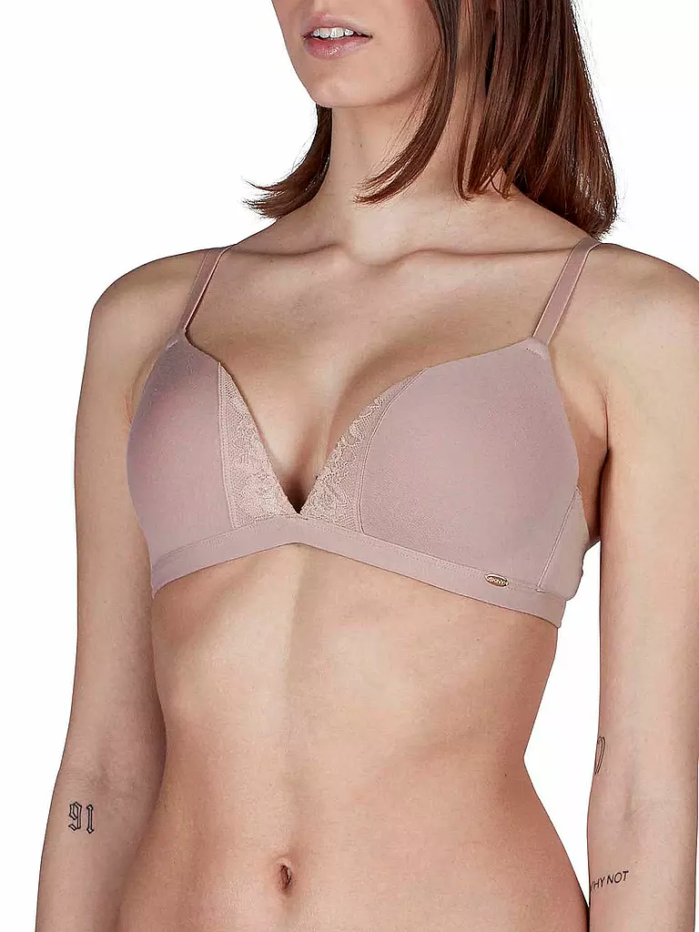 SKINY | Triangel BH gefüttert (ohne Bügel) "Smart Cotton" (Adobe Rose) | 