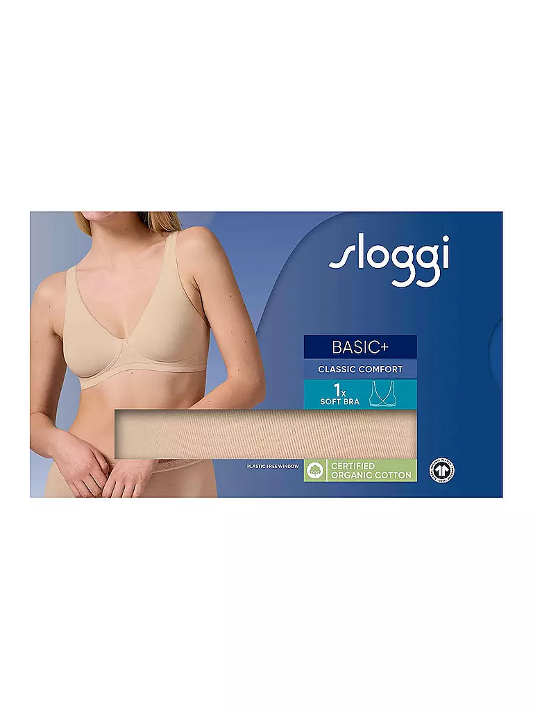 SLOGGI | BH ohne Bügel skin | beige