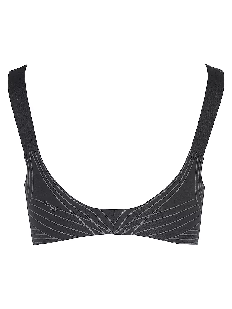 SLOGGI | BH ohne Bügel Soft Bra Zero Feel 2.0 black | schwarz