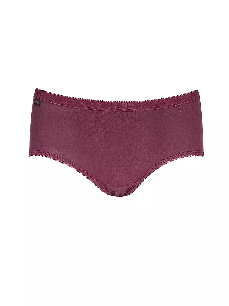 SLOGGI | Pants 3er Pkg multiple colours | dunkelrot