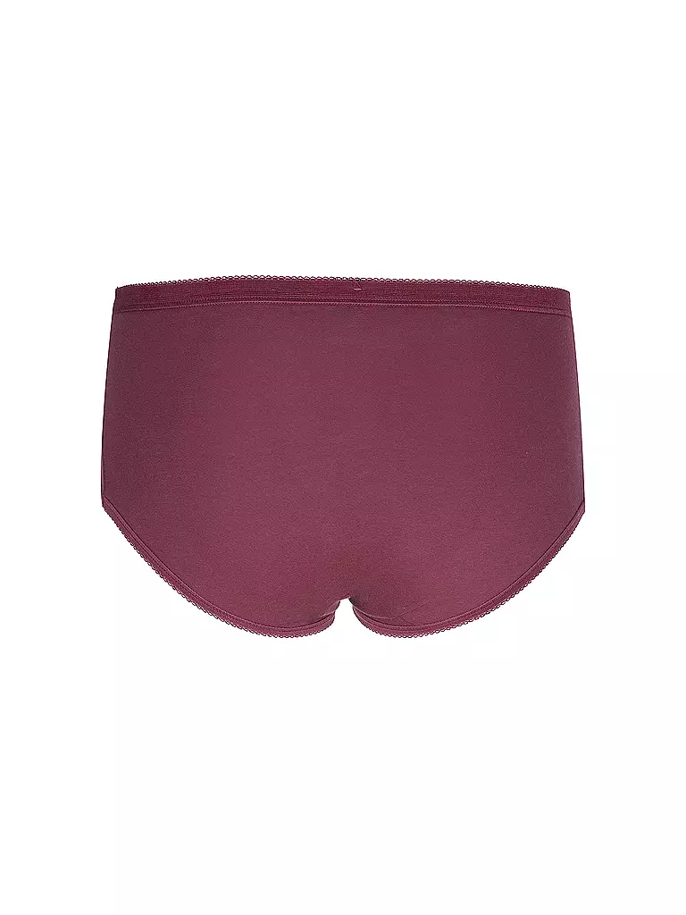 SLOGGI | Pants 3er Pkg multiple colours | dunkelrot