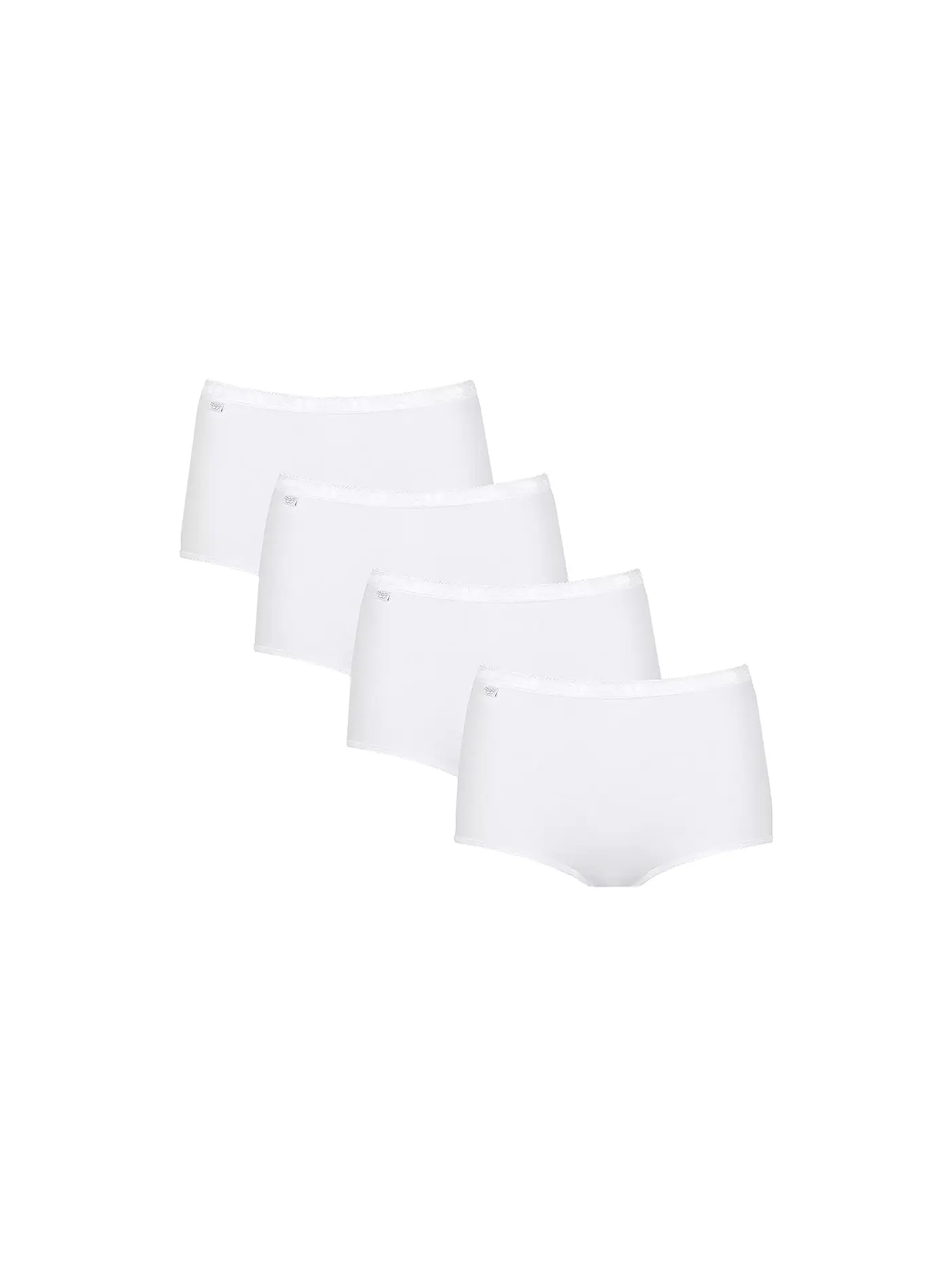 SLOGGI | Slip "Maxi Basic" 4-er (Weiss) | weiss