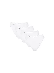 SLOGGI | Slip 4er Pkg " Basic " ( Schwarz ) | weiss
