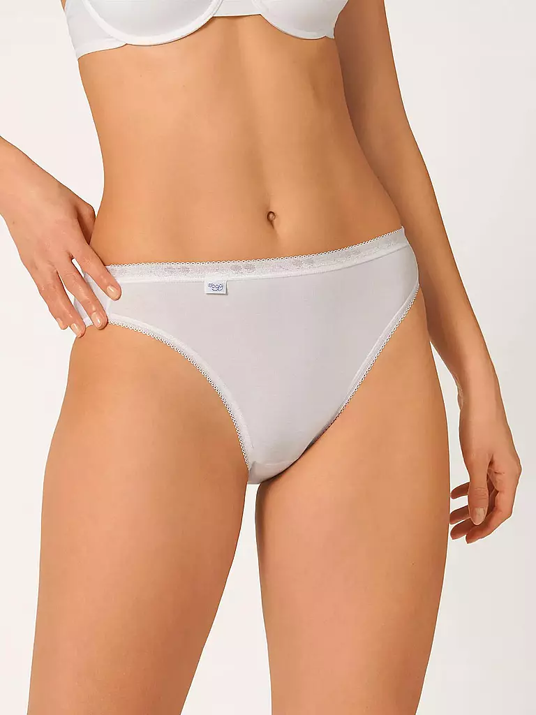 SLOGGI | Slip "Thai Basic" 4-er (Weiss) | weiss