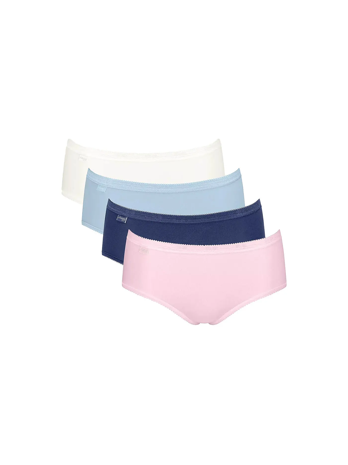 SLOGGI | Slip 4er Pkg Basic MIDI multiple colours 19 | blau