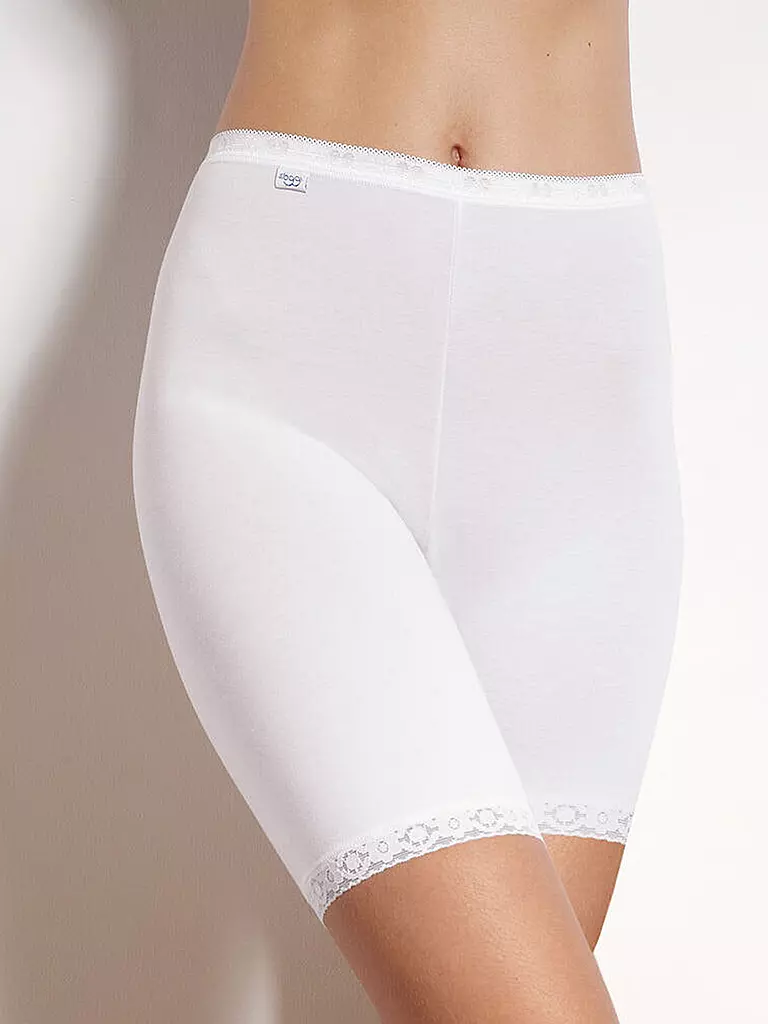 SLOGGI | Unterhose mit Bein BASIC+ 2-er Pkg. white | weiss