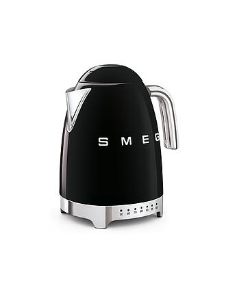 SMEG | Wasserkocher mit variabler Temperaturregelung 50's Style 1,7l Schwarz