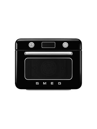 SMEG | Kombi-Tisch Dampfbackofen Schwarz