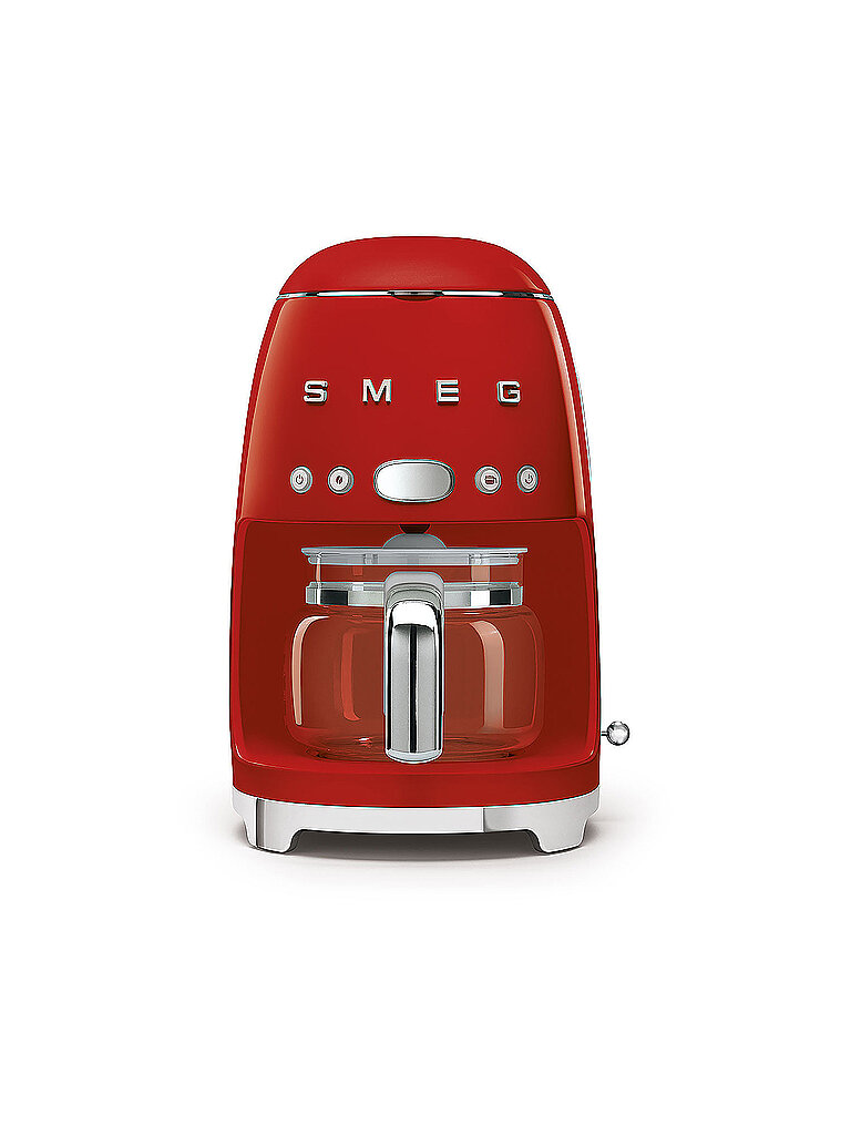 SMEG Filterkaffeemaschine 50s Retro Style Rot DCF02RDEU rot