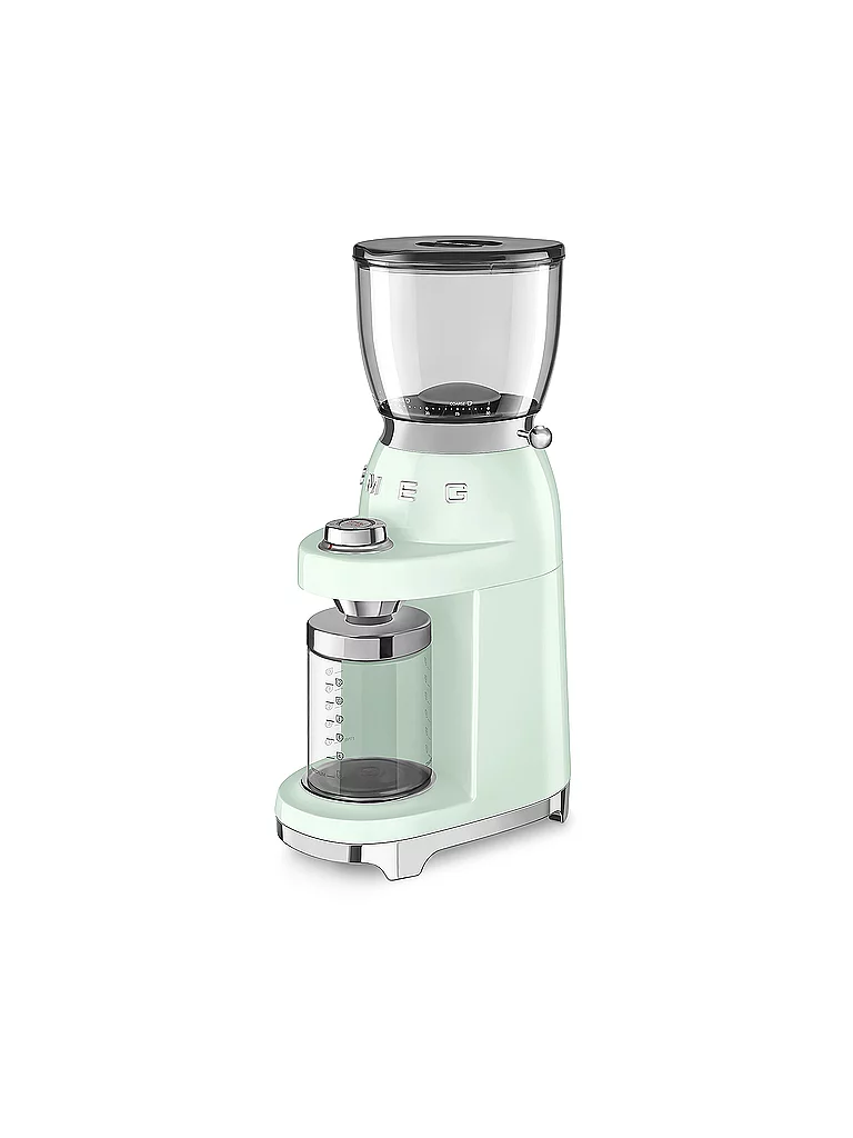 SMEG Kaffeemühle 50s Retro Style Pastellgrün CGF01PGEU hellgrün