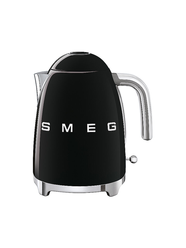 SMEG Wasserkocher 50s Retro Style 1,7l Schwarz KLF03BLEU schwarz