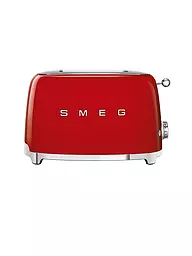 SMEG | 2 Schlitz Toaster 50‘s Retro Style Rot TSF01RDEU | rot