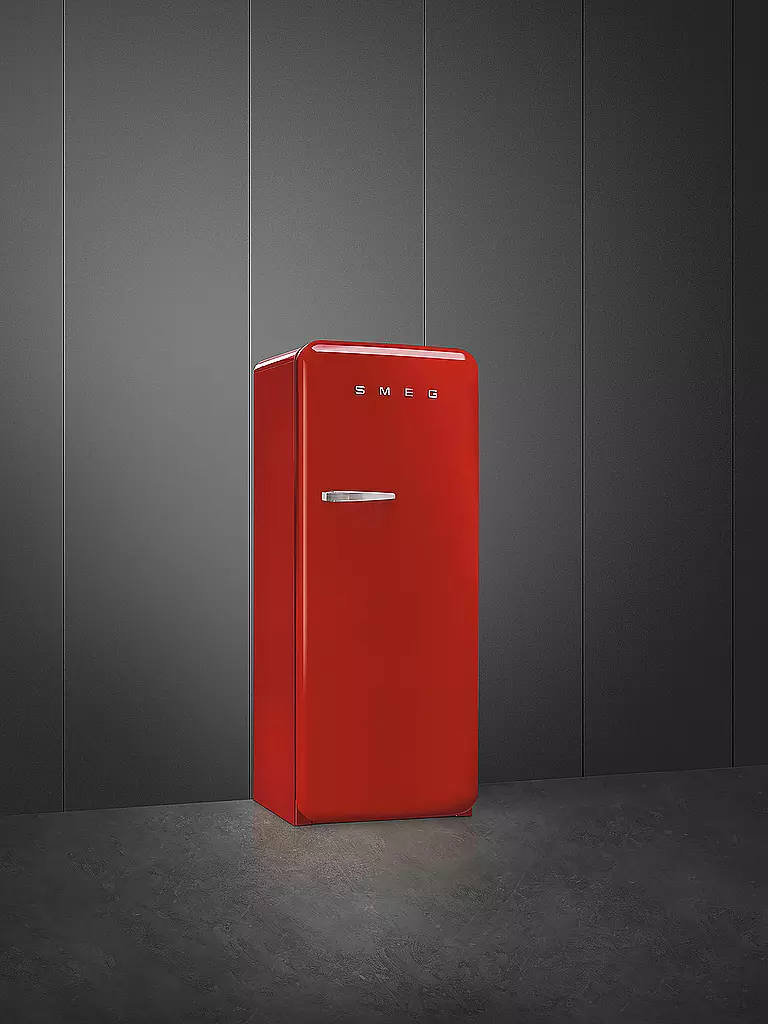 SMEG | 50's Retro Style-Stand-Kühlschrank 60 cm - 4-Sterne Gefrierfach FAB28RR1 (Rot) | rot