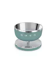 SMEG | Küchenwaage 500g Schwarz/Matt | grün