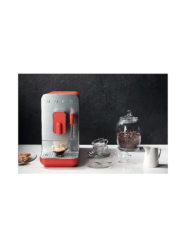 SMEG | Kaffee-Vollautomat Medium 50s Retro Style Rot BCC02RDMEU | rot