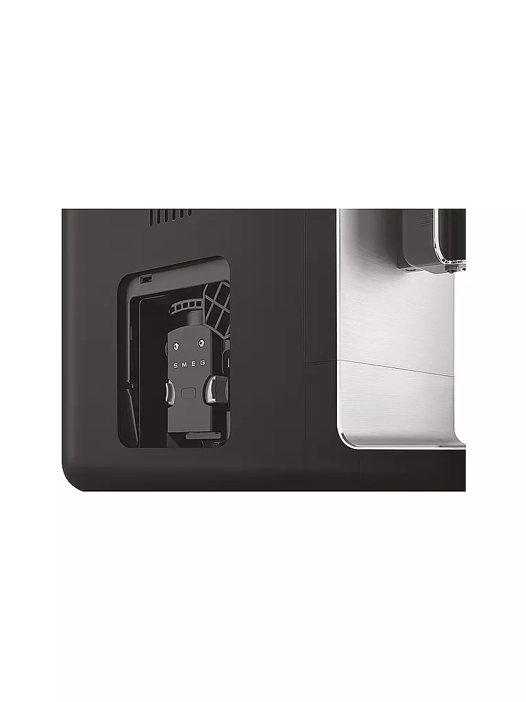 SMEG Kaffee-Vollautomat Medium 50s Retro Style Schwarz BCC02BLMEU schwarz | Kaffeevollautomaten