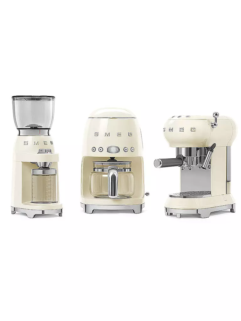 SMEG | Kaffeemühle 50s Retro Style Creme CGF01CREU | creme