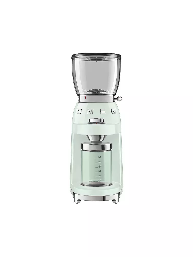 Smeg CGF01PGEU Koffiemolen Jaren '50 Pastelgroen - Conisch Maalwerk