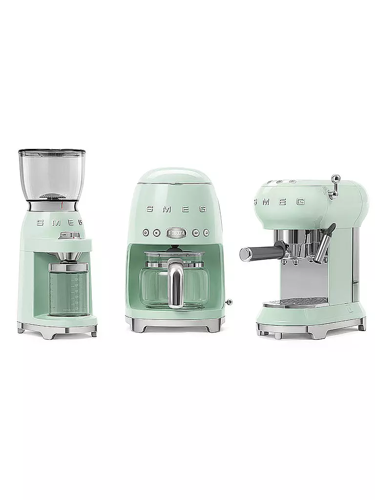 SMEG | Kaffeemühle 50s Retro Style Pastellgrün CGF01PGEU | hellgrün