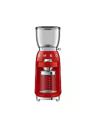SMEG | Kaffeemühle 50s Retro Style Schwarz CGF01BLEU | rot