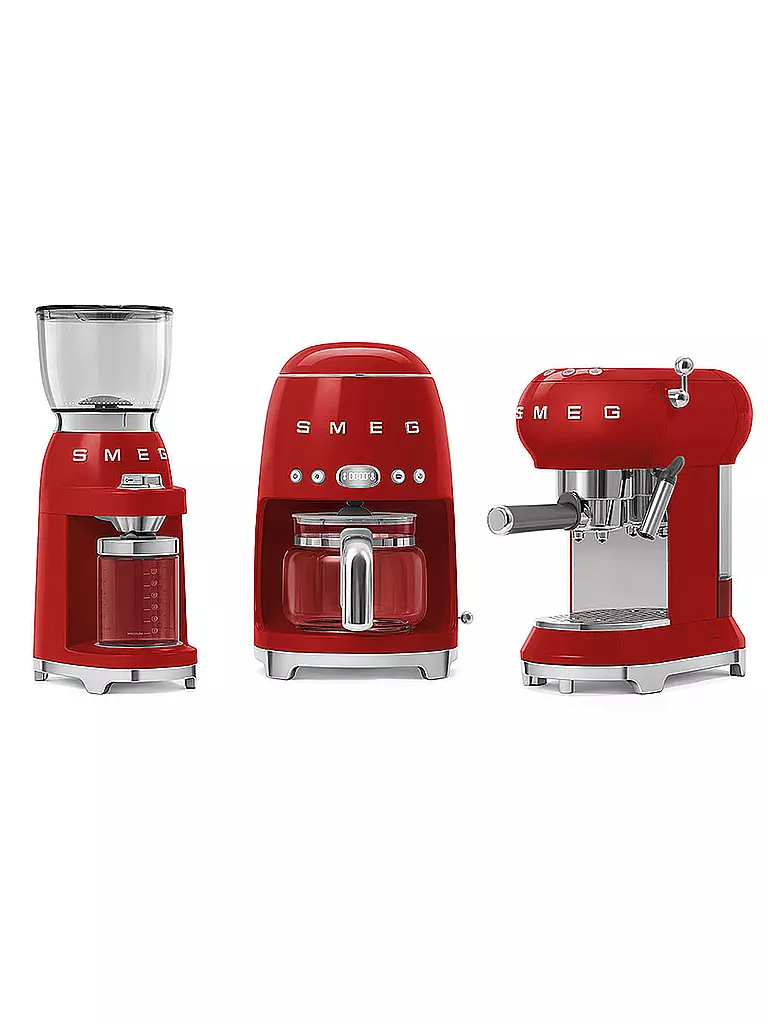 SMEG | Kaffeemühle 50s Retro Style Rot CGF01RDEU | rot