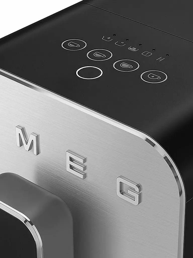 SMEG | Kaffeevollautomat COLLEZION BCC11BLMEU Schwarz/Matt | schwarz