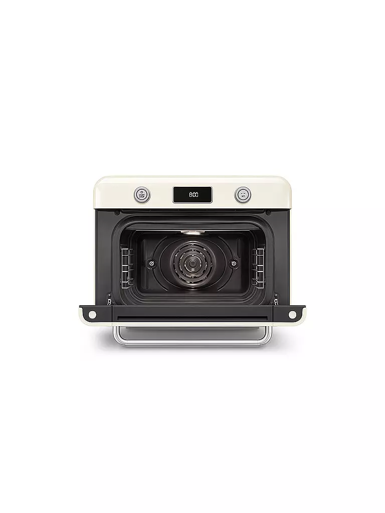 SMEG | Kombi-Tisch Dampfbackofen Creme | hellgrün