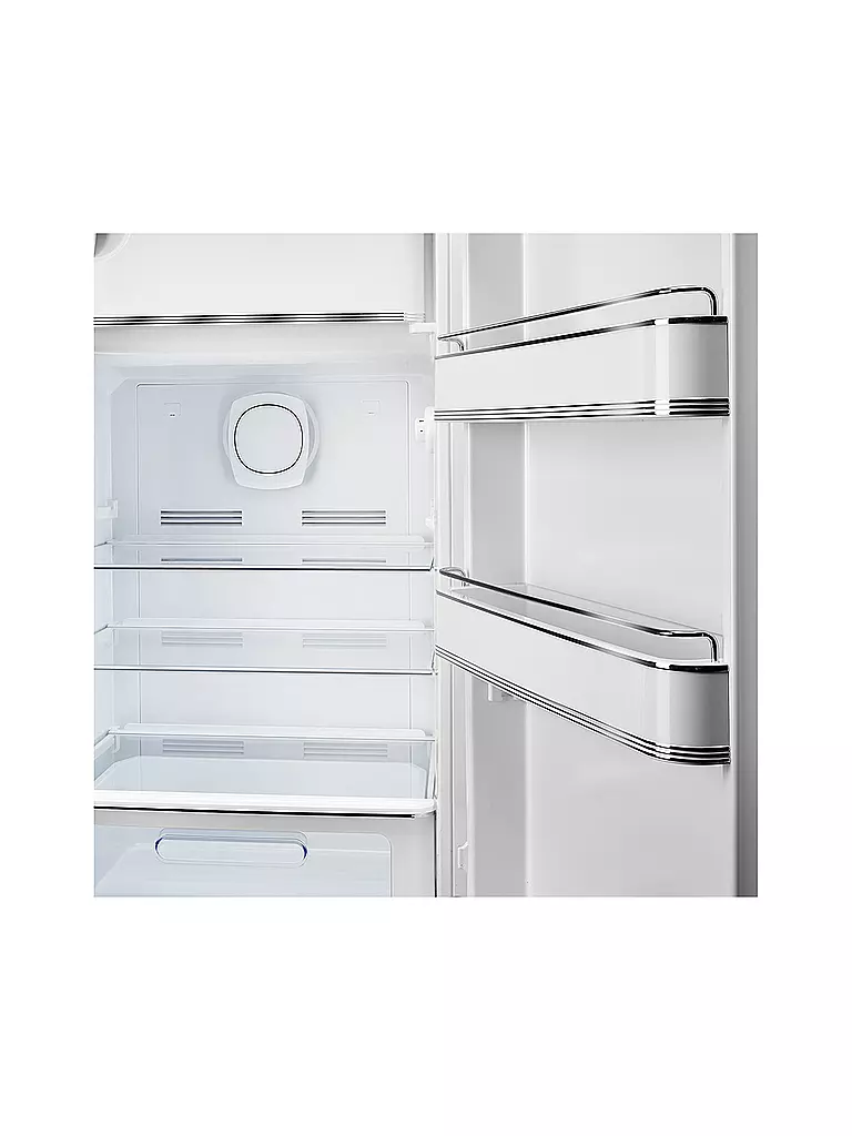Kühlschrank Mit Gefrierfach 160 Cm Hoch SMEG Kühlschrank mit Gefrierfach 50s Retro Style Schwarz FAB28RBL5 schwarz