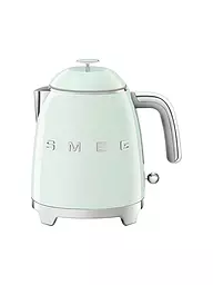 SMEG | Mini-Wasserkocher 0,8l 50s Retro Style Schwarz KLF05BLEU | hellgrün