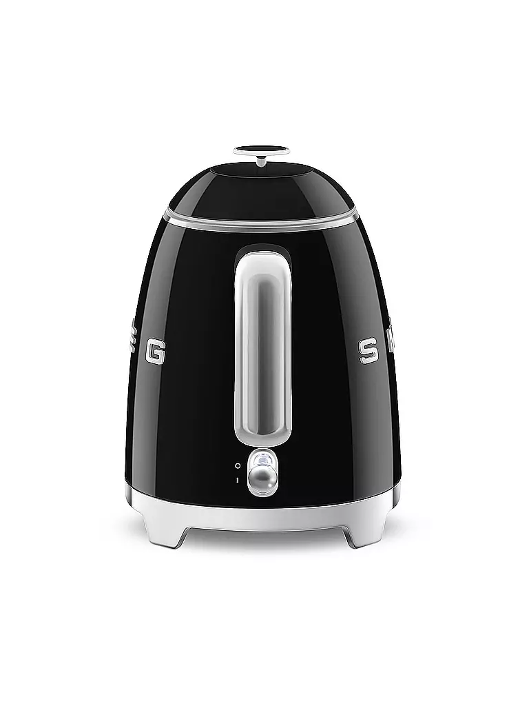 SMEG | Mini-Wasserkocher 0,8l 50s Retro Style Schwarz KLF05BLEU | schwarz