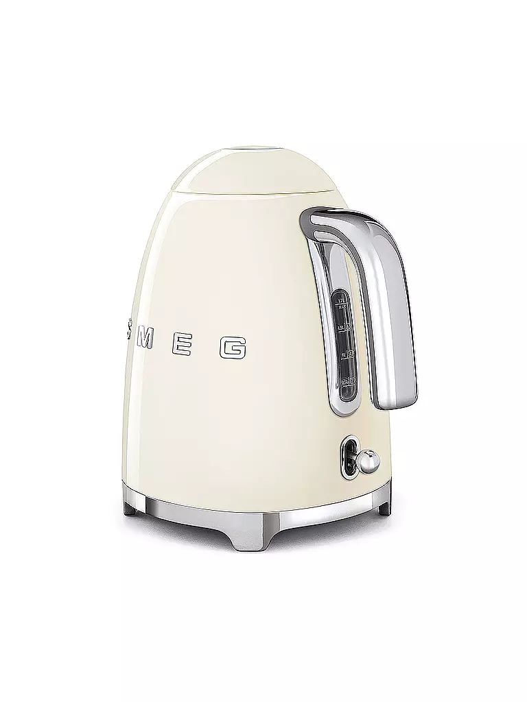 SMEG | Wasserkocher 50s Retro Style 1,7l Creme KLF03CREU | schwarz