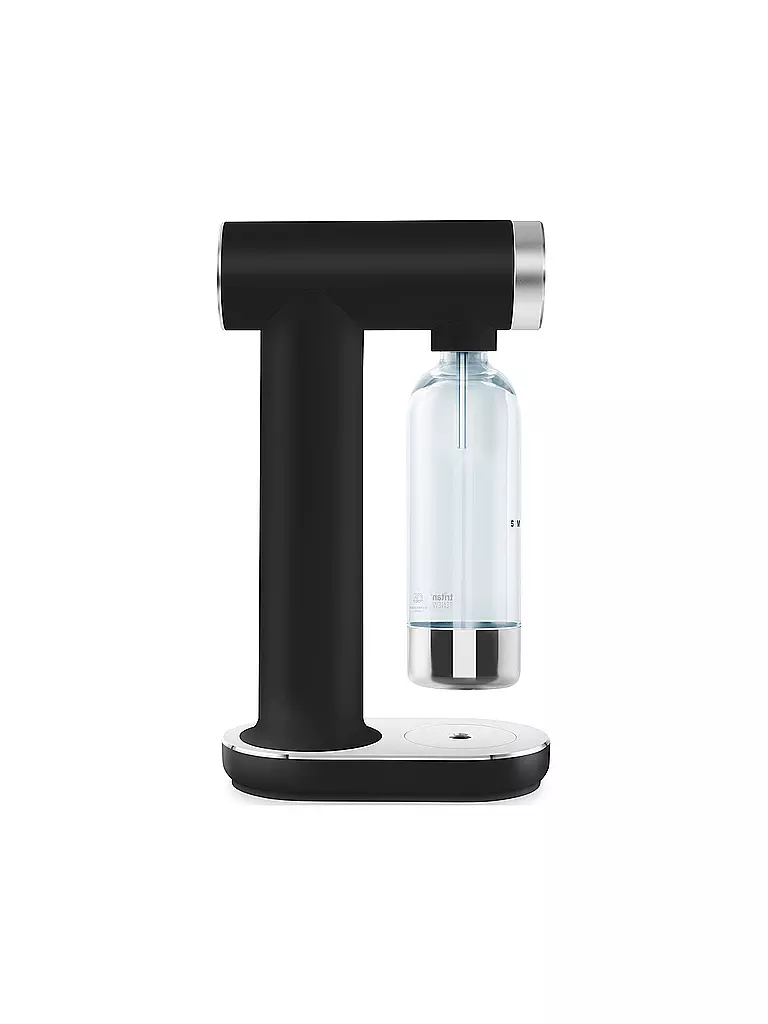 SMEG | Wassersprudler Soda-Stream 1L Schwarz/Matt | schwarz