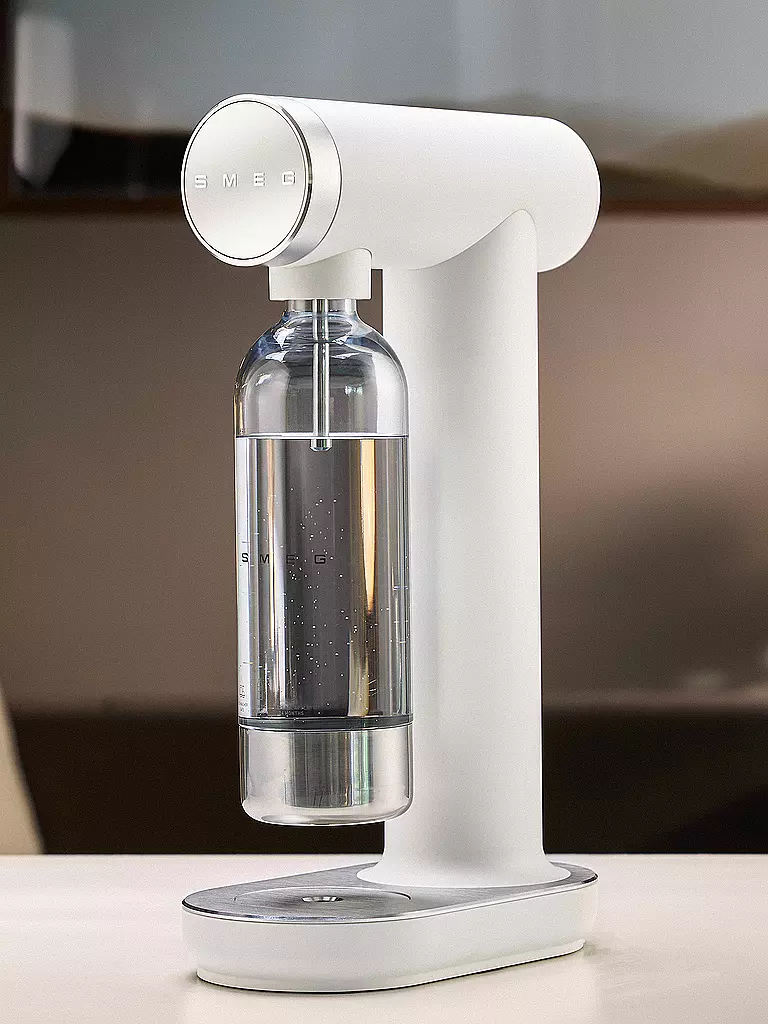 SMEG | Wassersprudler Soda-Stream 1L Weiss/Matt | weiss