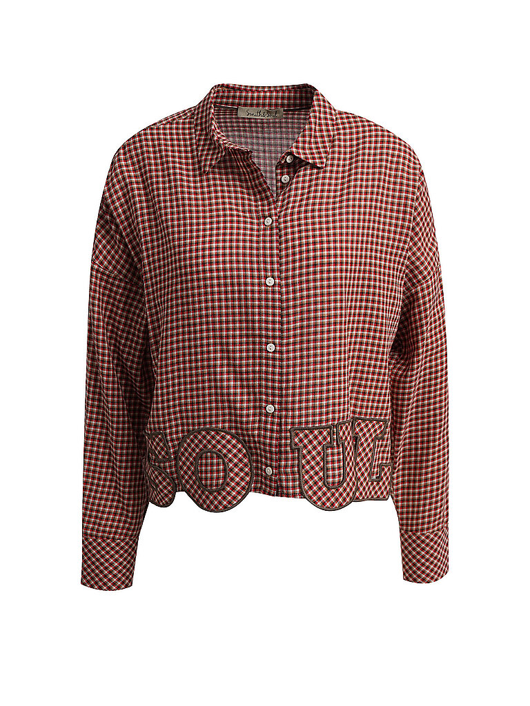 SMITH&SOUL Hemdbluse rot | L