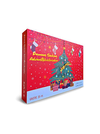 SOCKSWEAR | Damen  Socken Adventskalender 35-41 bunt