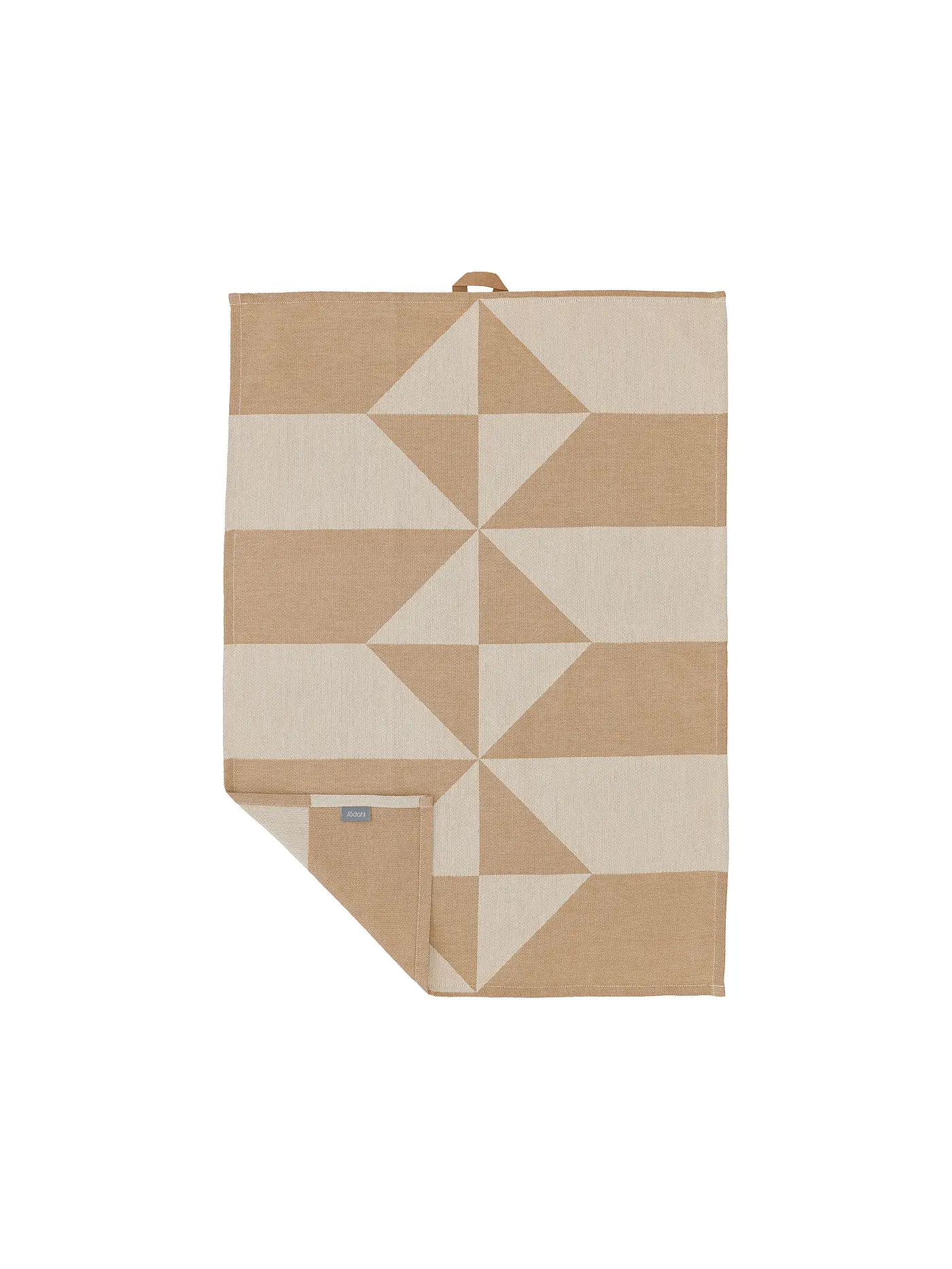 SOEDAHL | Geschirrtücher Set 2tlg. 50x70cm TWIST Warm Taupe  | hellbraun