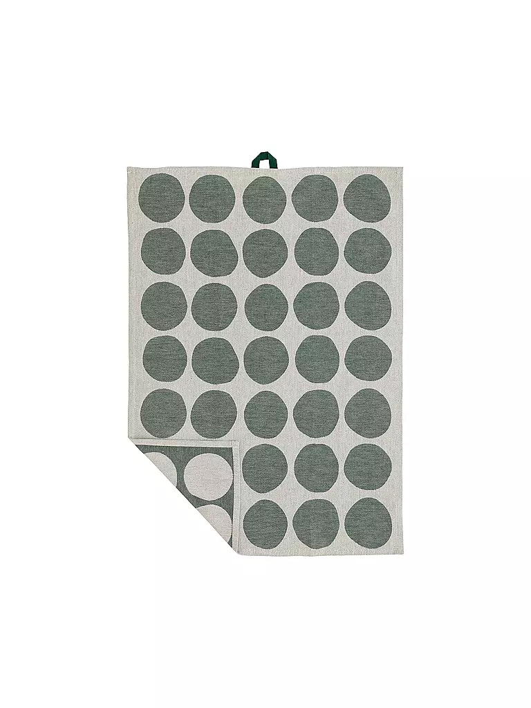 SOEDAHL | Geschirrtuch-Set 2tlg BUBBLES Pine Green | dunkelgrün