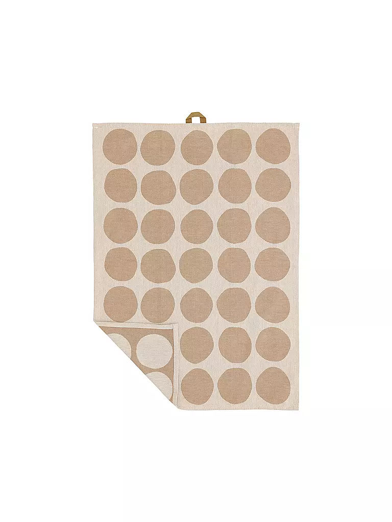 SOEDAHL | Geschirrtuch-Set 2tlg BUBBLES Warm Taupe | hellbraun
