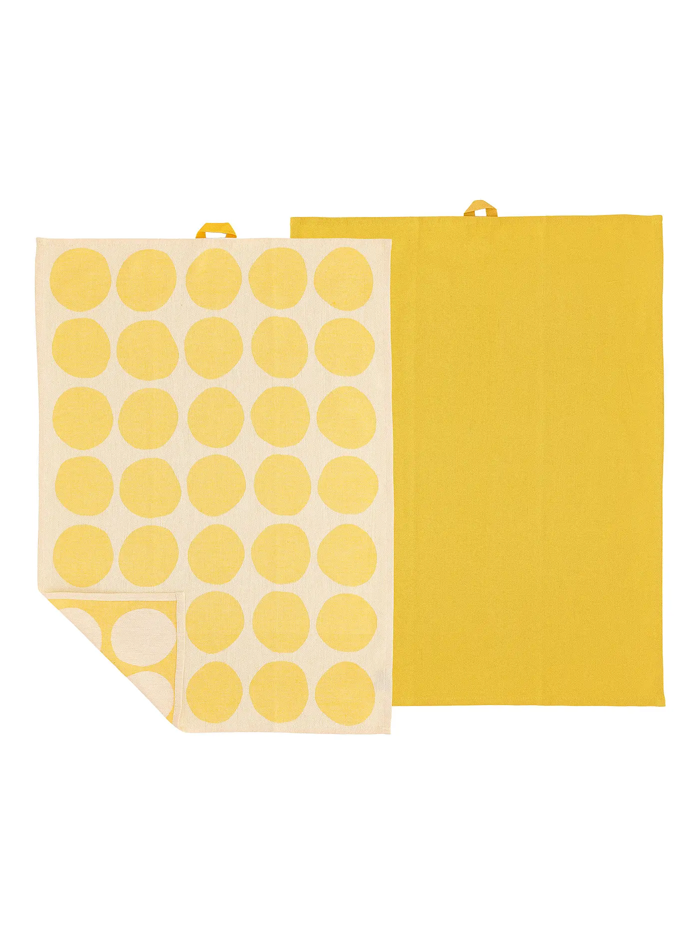 SOEDAHL | Geschirrtuch-Set 2tlg BUBBLES Yellow | gelb