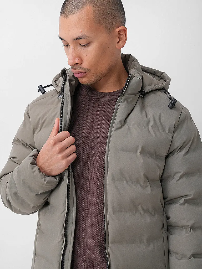 SOLID | Steppjacke | grau