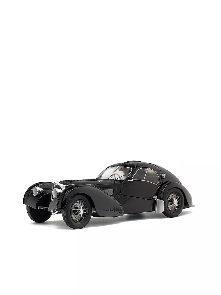SOLIDO | 1:18 Bugatti Atlantic SC, schwarz | braun